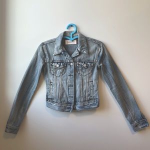Aritzia Sunday Best - crop denim jacket